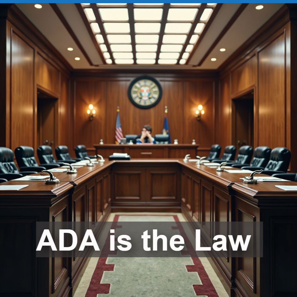 ADA is the Law Going to Court for Accessibility